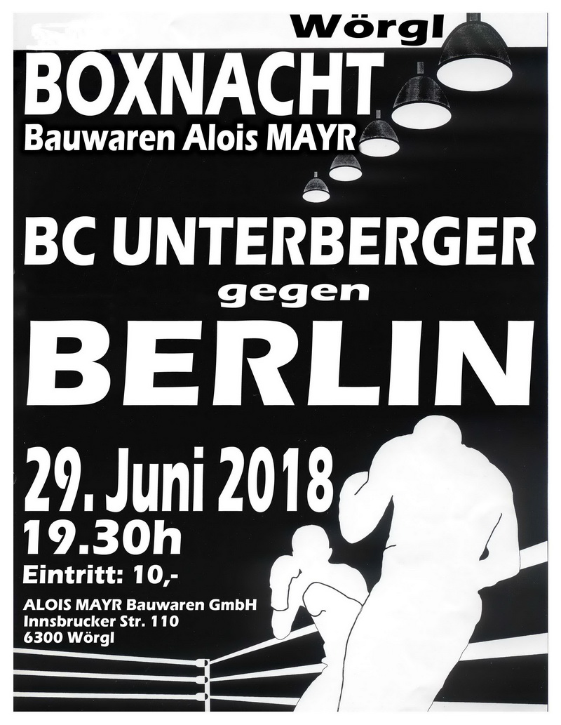 BC Unterberger gegen Berlin 18